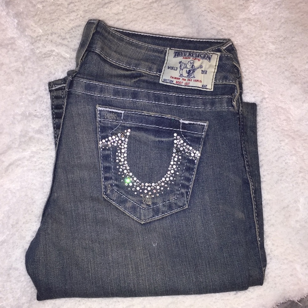 True Religion Jeans Crystal Boot Cut
